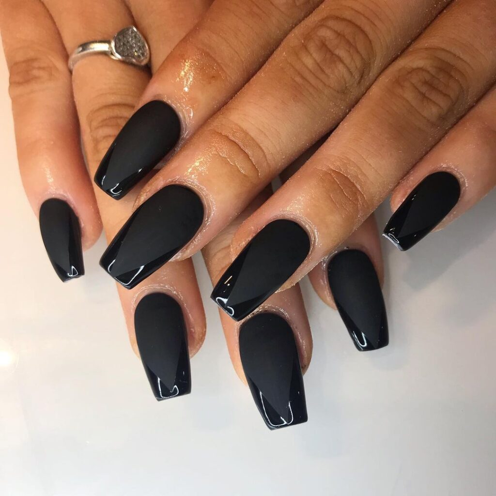 refined edgy manicure