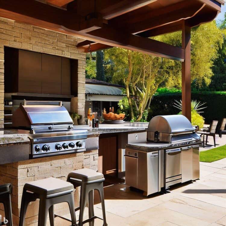 backyard grill