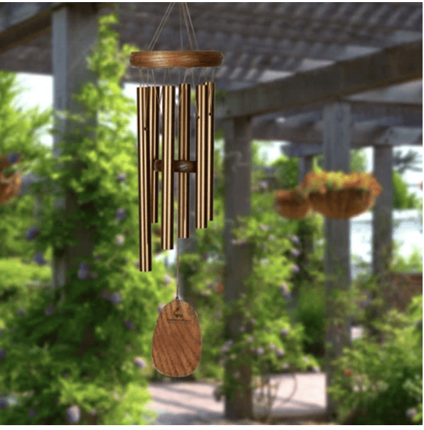 backyard wind chimes upgrade