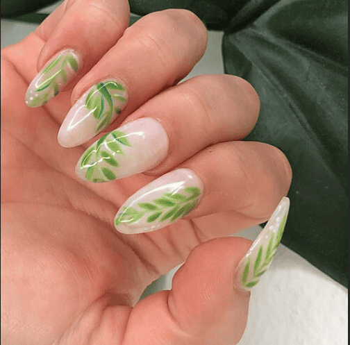 tropical nail trend for summer 