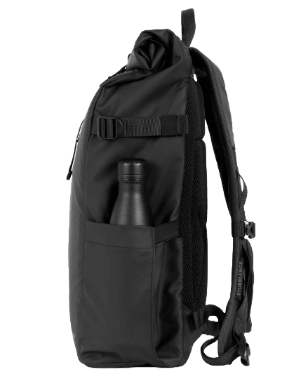 black roll top backpack christmas gift idea for men