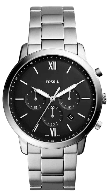 personalized Fossil watch for christmas gift for men