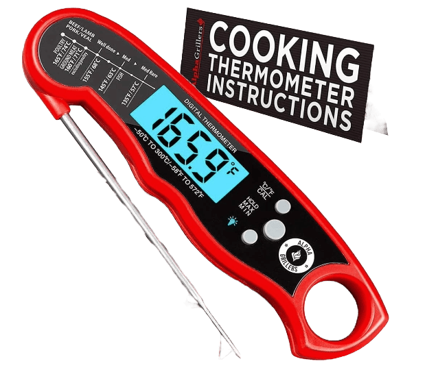 red digital meat thermometer christmas gift idea for men