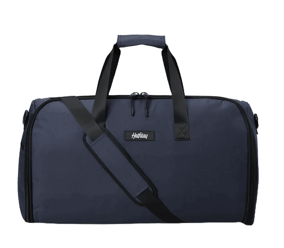 blue weekender bag christmas gift idea for men