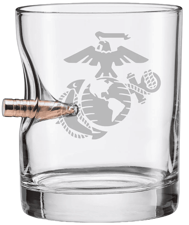 whiskey glass for christmas gift for veterans