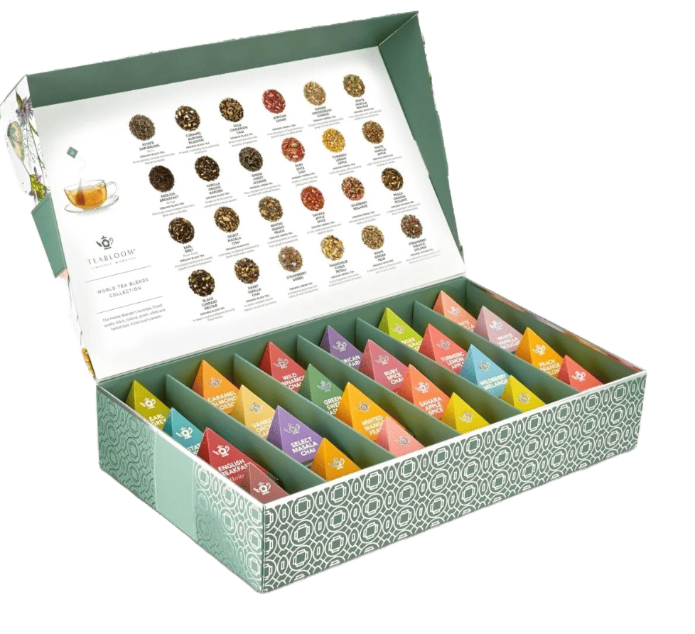 tea sampler set as christmas gift ideas for women