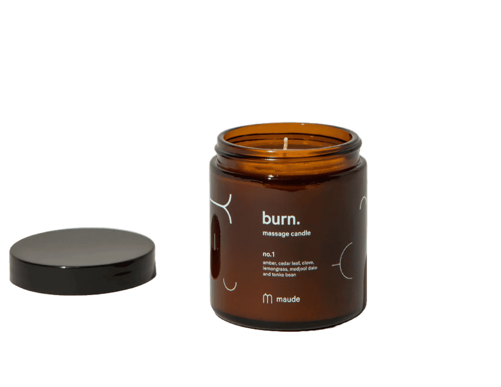 massage candle as valentine's day gift ideas